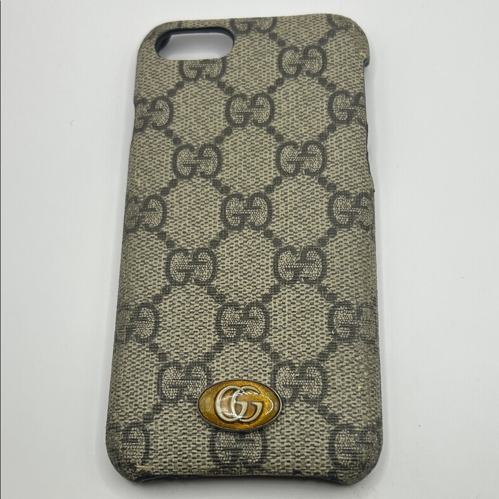 Gucci GG Supreme Monogram 7/8 i Phone Case